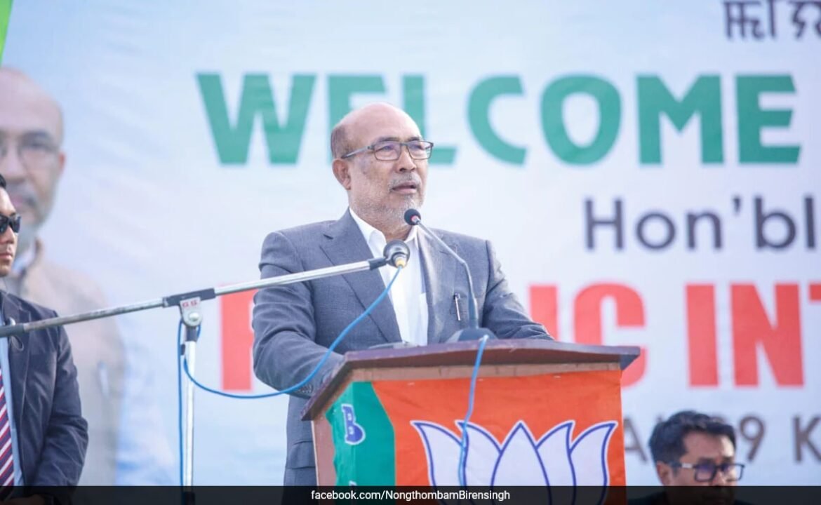 "1960 ల నుండి వేలాది మంది శరణార్థులు మణిపూర్లో స్థిరపడ్డారు": బిరెన్ సింగ్
