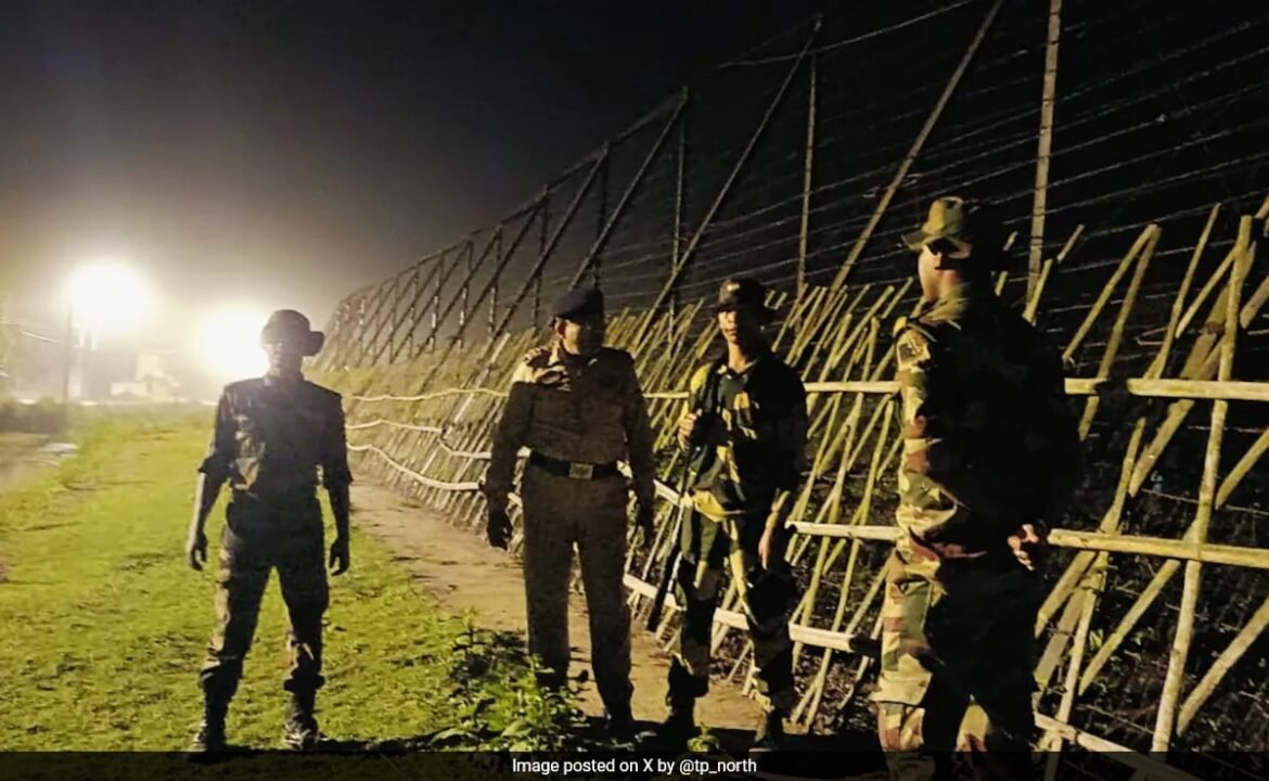 BSF బంగ్లాదేశ్ సరిహద్దులో జాగరణను తీవ్రతరం చేస్తుంది కాని త్రిపుర సవాళ్లను కలిగిస్తుంది
