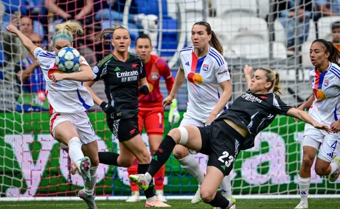 ఆర్సెనల్ స్టన్ ఒలింపిక్ లియోన్నైస్ మహిళల ఛాంపియన్స్ లీగ్ ఫైనల్‌కు చేరుకుంది
