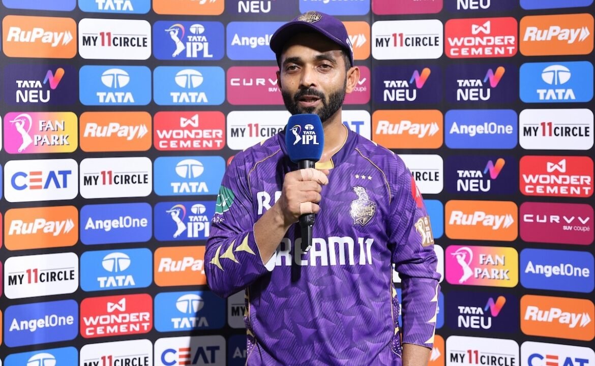 "ఇంట్లో, మీరు తప్పక ...": కెకెఆర్ vs srh కంటే ముందు వరుస మధ్య ఈడెన్ గార్డెన్స్ పిచ్‌పై అజింక్య రహానె యొక్క మొద్దుబారిన సమాధానం
