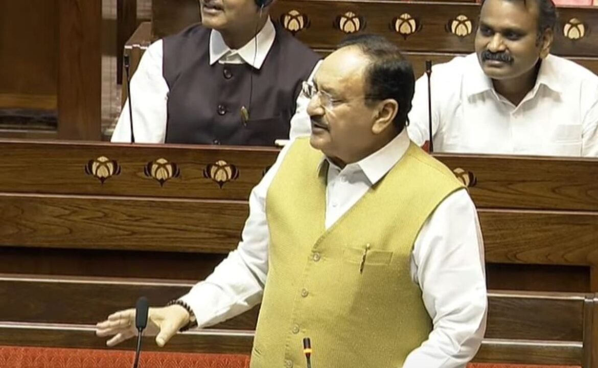 కాంగ్రెస్ ముస్లిం లేడీస్ "2 వ తరగతి పౌరులను" చేసింది: జెపి నాదా
