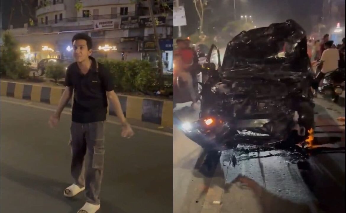 వడోదర క్రాష్ నిందితుడు తాగలేదు, గంజాయిని పొగబెట్టారు: పోలీసులు
