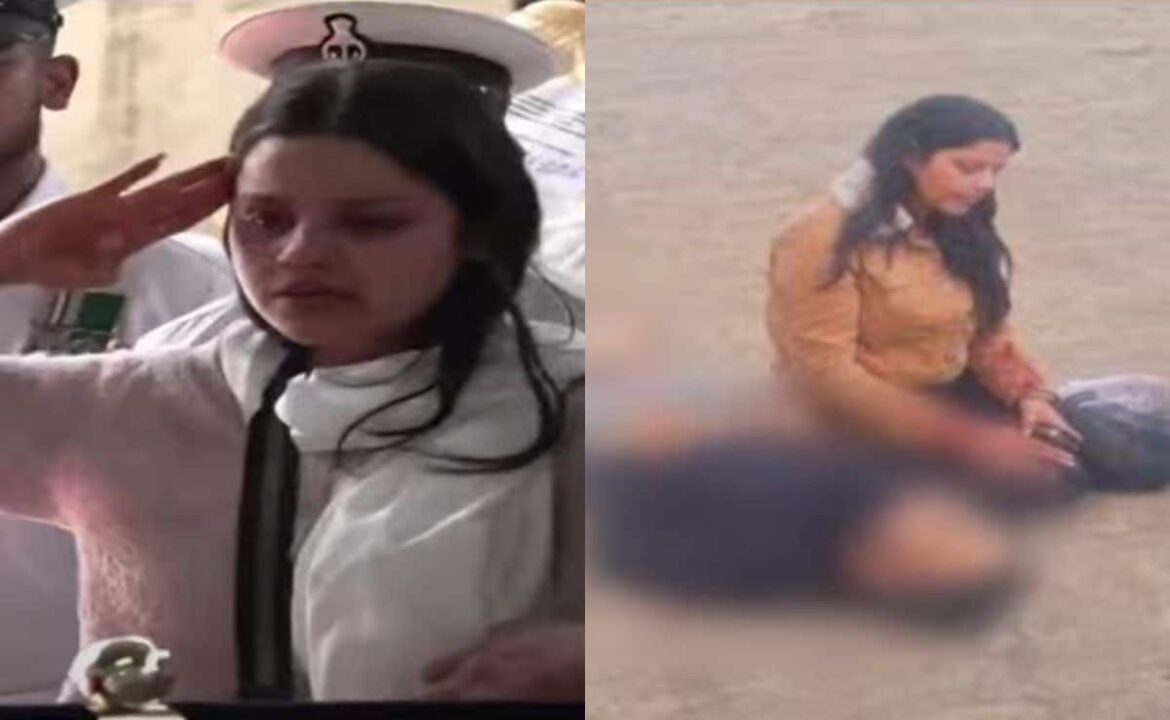 నేవీ ఆఫీసర్ భార్య జె & కె దాడిలో మరణించారు
