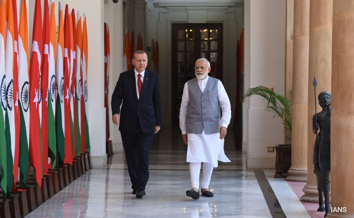 పాకిస్తాన్‌కు టర్కీ మద్దతుపై భారతదేశం
