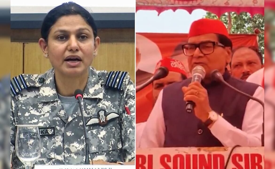 యోగి ఆదిత్యనాథ్ వింగ్ కమాండర్ వ్యోమికా సింగ్ పై సమాజ్ వాడి ఎంపి వ్యాఖ్యలను స్లామ్ చేశాడు
