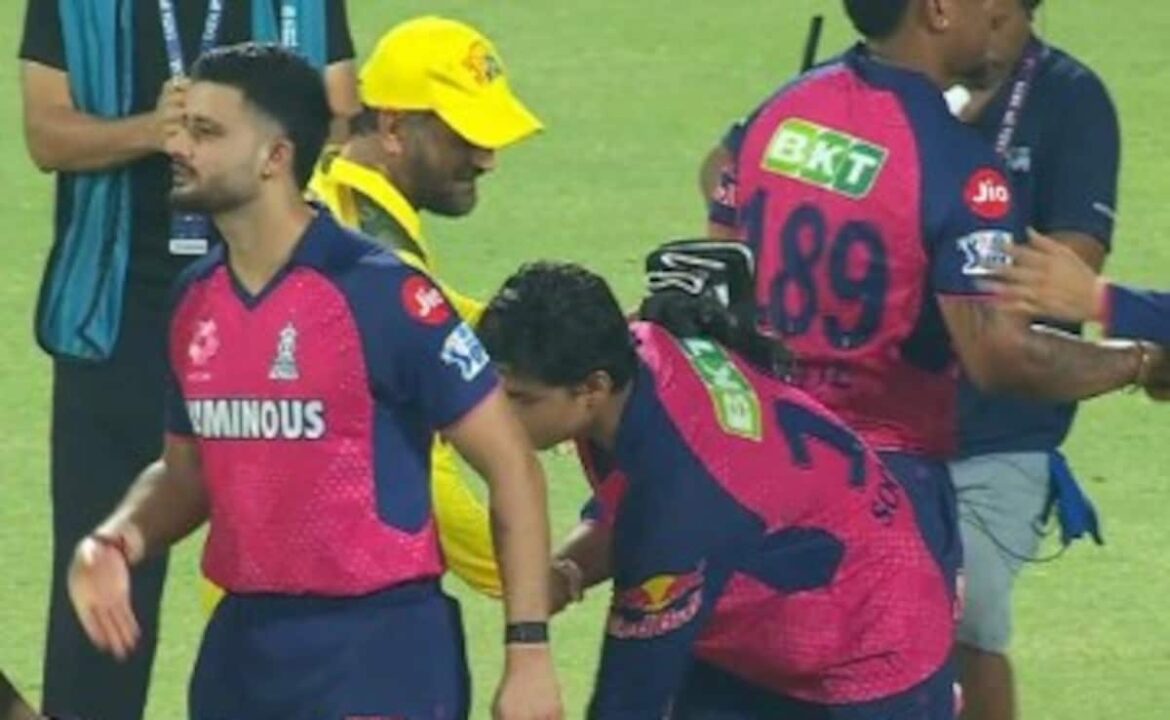 వైభవ్ సూర్యవాన్షి యొక్క అంతిమ సంజ్ఞ Ms ధోని పట్ల గౌరవం యొక్క వైభవ్ సూర్యవాన్షి యొక్క అంతిమ సంజ్ఞ Ms ధోని పట్ల గౌరవం యొక్క అంతిమ సంజ్ఞ 'తరాల యుద్ధం' తరువాత