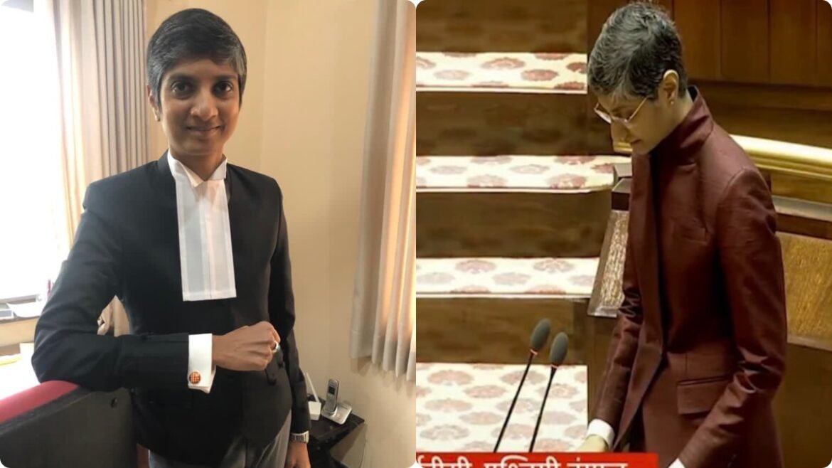 Menaka Guruswamy: పార్లమెంట్‌లో తొలి వీర్ ఎంపీ-ఎవరీ మేనకా గురుస్వామి ? | మేనకా గురుస్వామి చరిత్ర సృష్టించారు: భారతదేశపు మొట్టమొదటి బహిరంగ క్వీర్ ఎంపీ రాజ్యసభలో ప్రమాణం చేశారు

