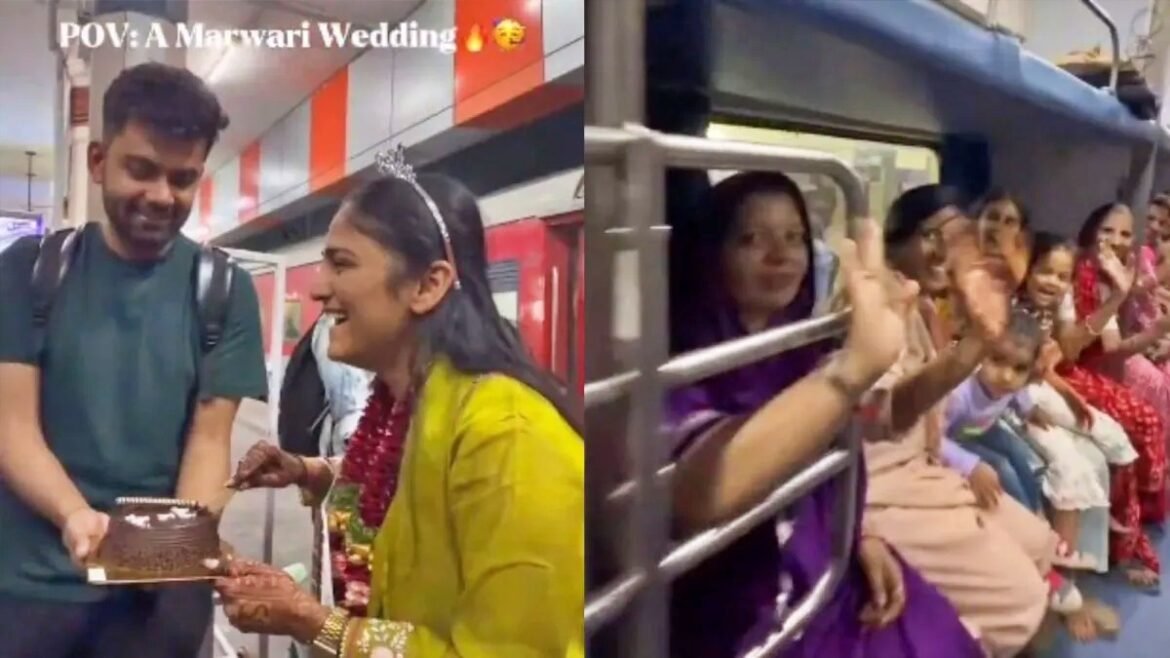 ఇదేందయ్యా ఇది.. పెళ్లి కోసం రైలు బోగీ కలిగి బుక్ చేసుకున్నారుగా.. | marwari Family Books వివాహానికి పూర్తి రైలు కోచ్: వారి ప్రియమైన వారందరితో పంచుకున్న గొప్ప ప్రయాణం
