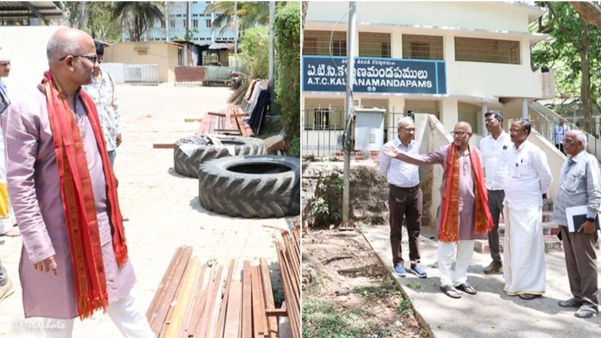 తిరుమలలో ఏఈఓ నిర్వహించిన ఆకస్మిక తనిఖీల్లో.. | ఏఈవో వెంకయ్య చౌదరి తిరుమల స్థలాన్ని పరిశీలించిన కేంద్ర టీటీడీ పరిపాలనా భవనం, ఉత్తర్వులు
