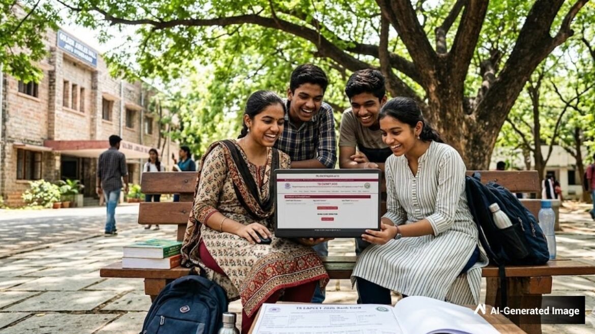 TS EAPCET 2026: ఫలితాలు వచ్చేసాయ్! ర్యాంక్ కార్డ్స్ డౌన్ లోడ్ ఇలా | TS EAPCET 2026 ఫలితాల ప్రత్యక్ష నవీకరణలు: JNTUH ర్యాంక్ కార్డ్‌లను విడుదల చేస్తుంది; జనరల్ మరియు SC ST క్వాలిఫైయింగ్ మార్కులను తనిఖీ చేయండి
