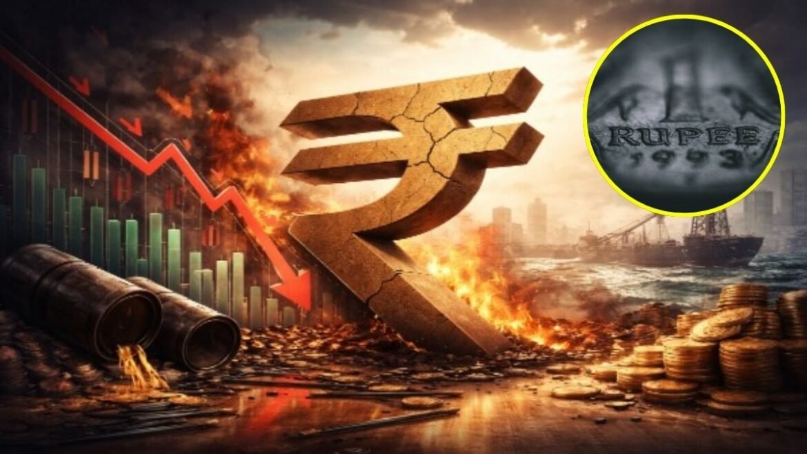 రూపాయికి శాపం.. త్రిశూల వ్యూహంతో చరిత్ర చూడని పతనం.. | రూపాయి ఆల్ టైమ్ కనిష్టానికి పతనమైంది: జాతీయ ఆర్థిక వ్యవస్థను స్థిరీకరించడానికి ప్రభుత్వం బంగారం దిగుమతి సుంకాన్ని 15 శాతానికి పెంచింది
