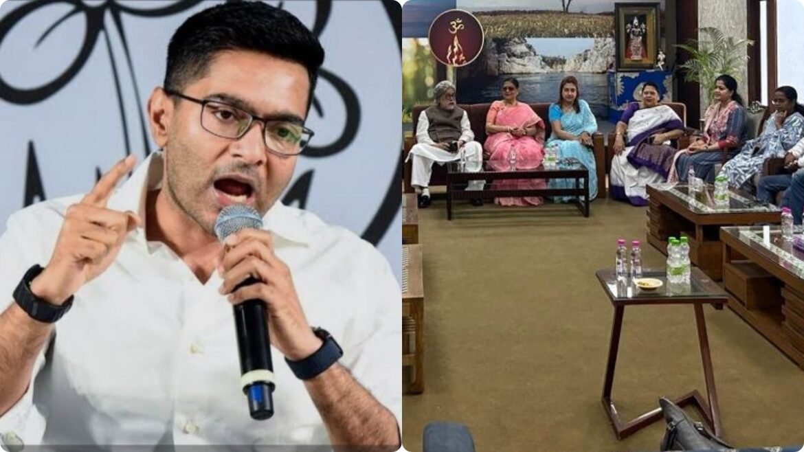ఢిల్లీకి తృణమూల్ పంచాయతీ..! అభిషేక్ వర్సెస్ రెబెల్స్..! | TMC రెబల్ ఎంపీలు రేపు స్పీకర్ ఓం బిర్లాను కలవనున్నారు; వారిని గుర్తించవద్దని అభిషేక్ బెనర్జీ కోరారు
