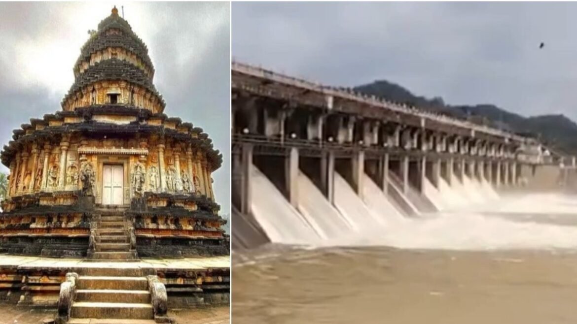ఏపీ వైపు..ఉరకలెత్తుతూ: శృంగేరి వద్ద తుంగ తాండవం- రిజర్వాయర్ గేట్లు ఎత్తివేత | అధిక రుతుపవనాల ప్రవాహాలను దిగువకు విడుదల చేసేందుకు కర్ణాటకలోని తుంగా రిజర్వాయర్ క్రెస్ట్ గేట్లను ఎత్తివేశారు.
