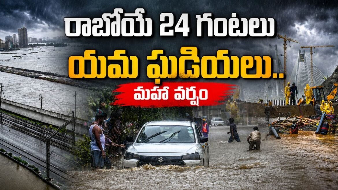 'మహా' వర్షపాతం.. 4 రోజుల్లోనే నెల వాన! 40 రైళ్లు రద్దు, కొట్టుకుపోయిన హైవేలు | ముంబై కేవలం నాలుగు రోజుల్లో నెల వర్షపాతాన్ని అందుకుంది; కొండచరియలు విరిగిపడటంతో మహారాష్ట్ర హై అలర్ట్‌లో ఉంది
